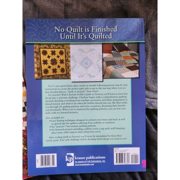 Quilting Craft Books: Quilt as Desired, Stenciled Quilts - Picture 5 of 9